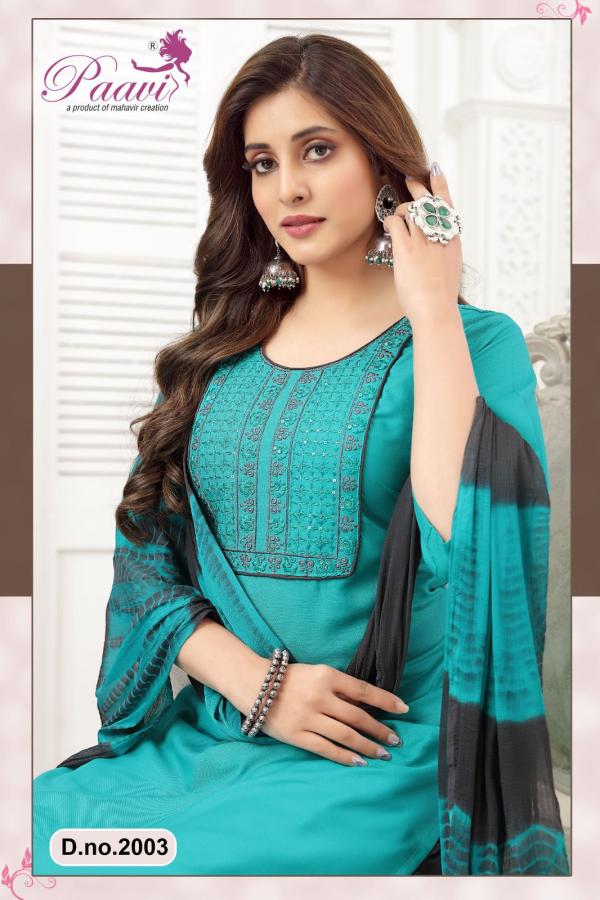 Paavi Pankh 2 Designer Kurti With Bottom Dupatta Collection